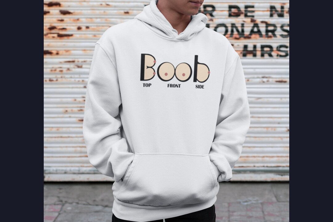 Boob Hoodie Etsy