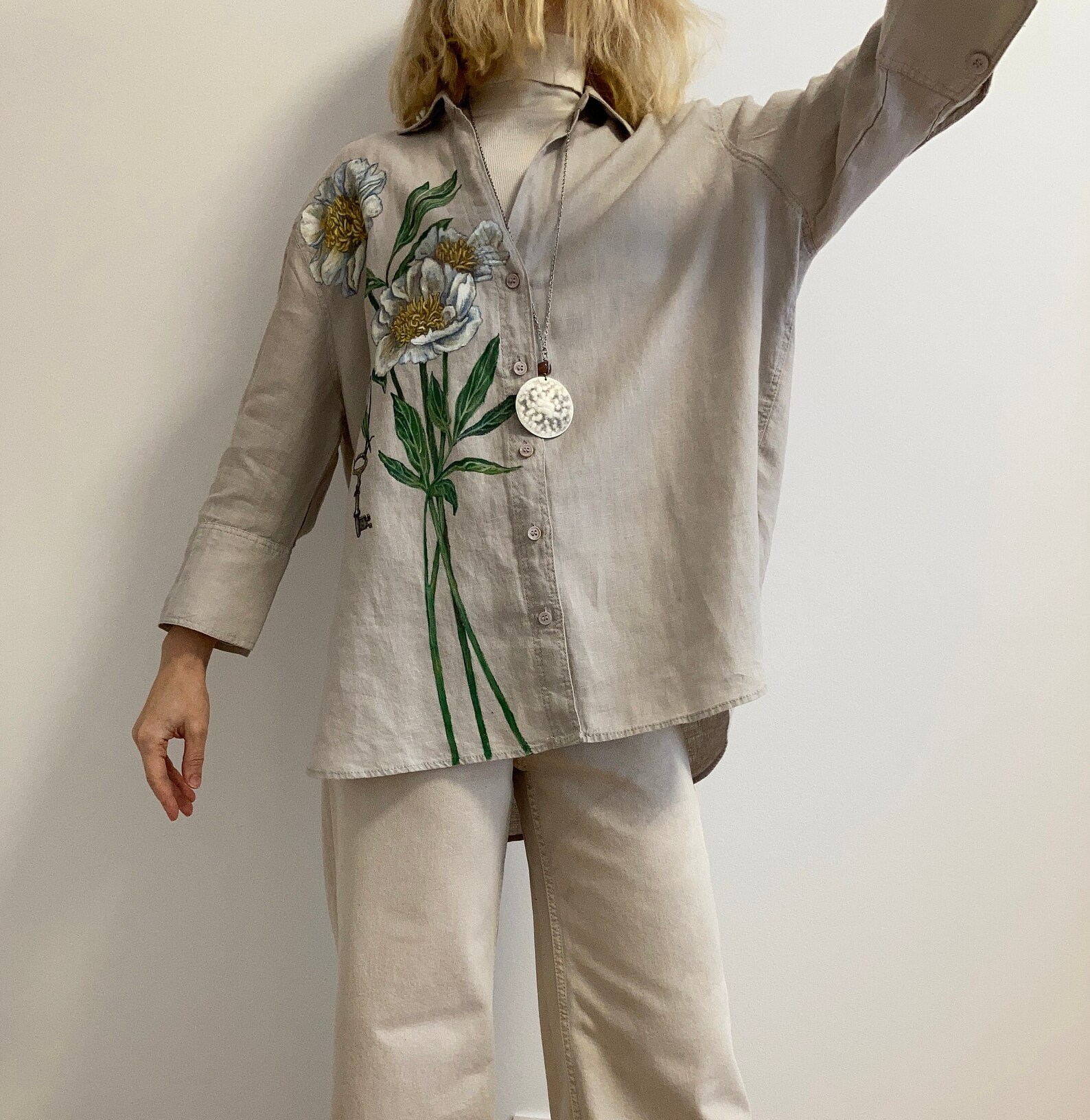 Painted Garden Blouse