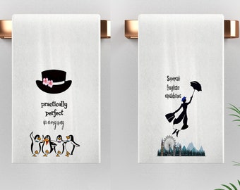 Disney Kitchen Towel Set - Mary Poppins Practically Perfect