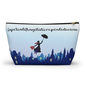Mary Poppins Cosmetic Bag| mary poppins gifts| mary poppins wallet|| mary poppins fanny pack|Mary Poppins Makeup.