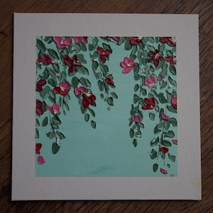 Floral Impasto Painting