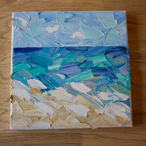 Oil sea painting