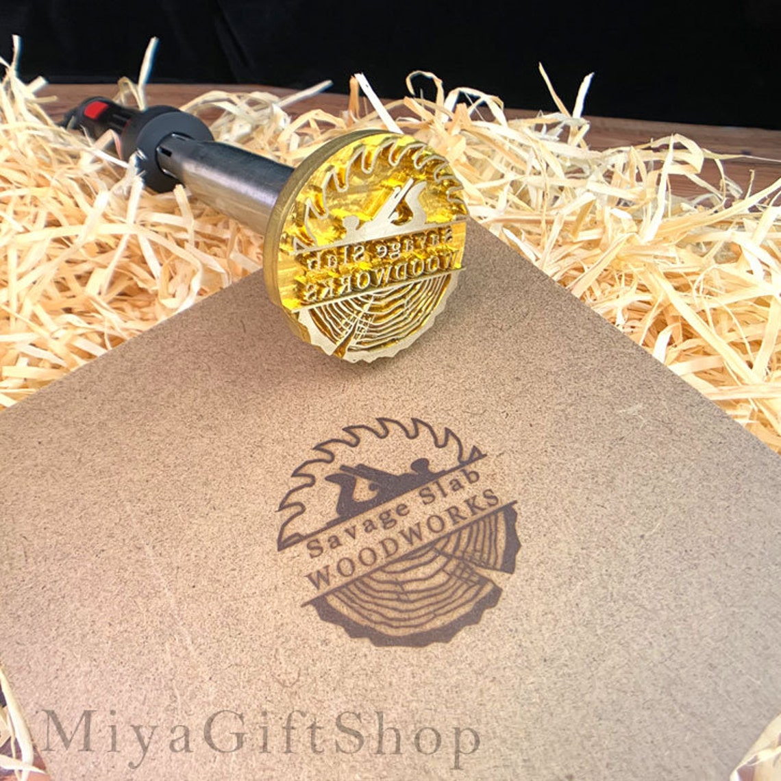 Custom Metal Stamp Heat Emboss StampCustomized wood soldering Etsy