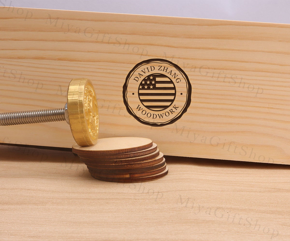 Custom Wood Burning Stamp Branding Iron Wood Branding Iron Etsy