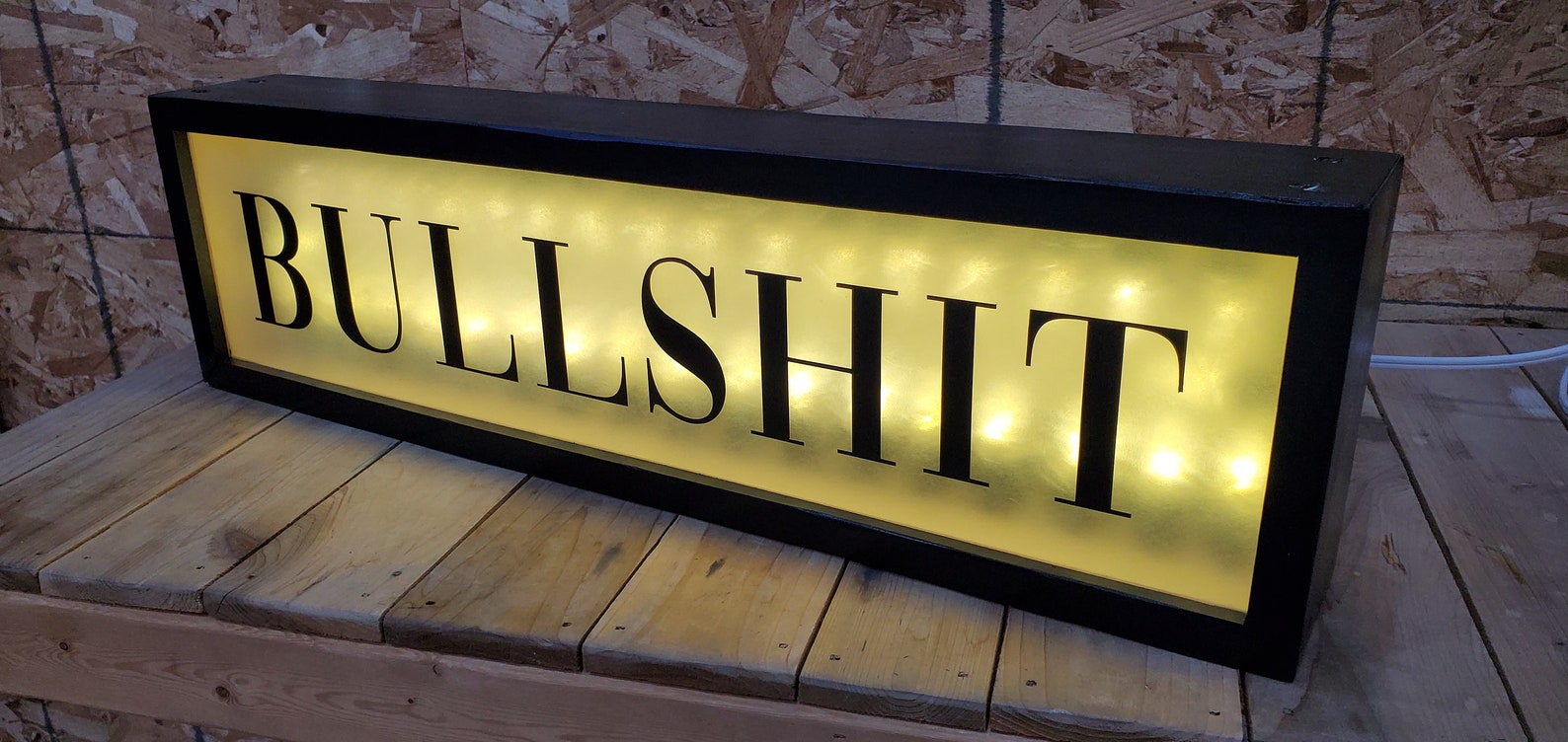 Custom Light Up Sign Etsy