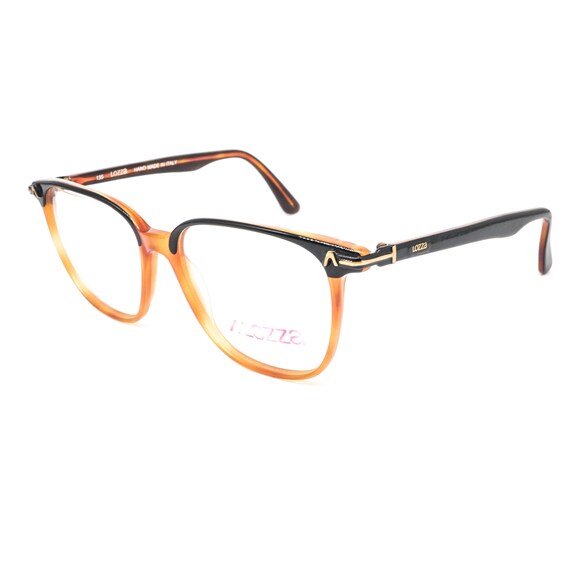 Lozza jazz brown/black cellulose square eyeglasse