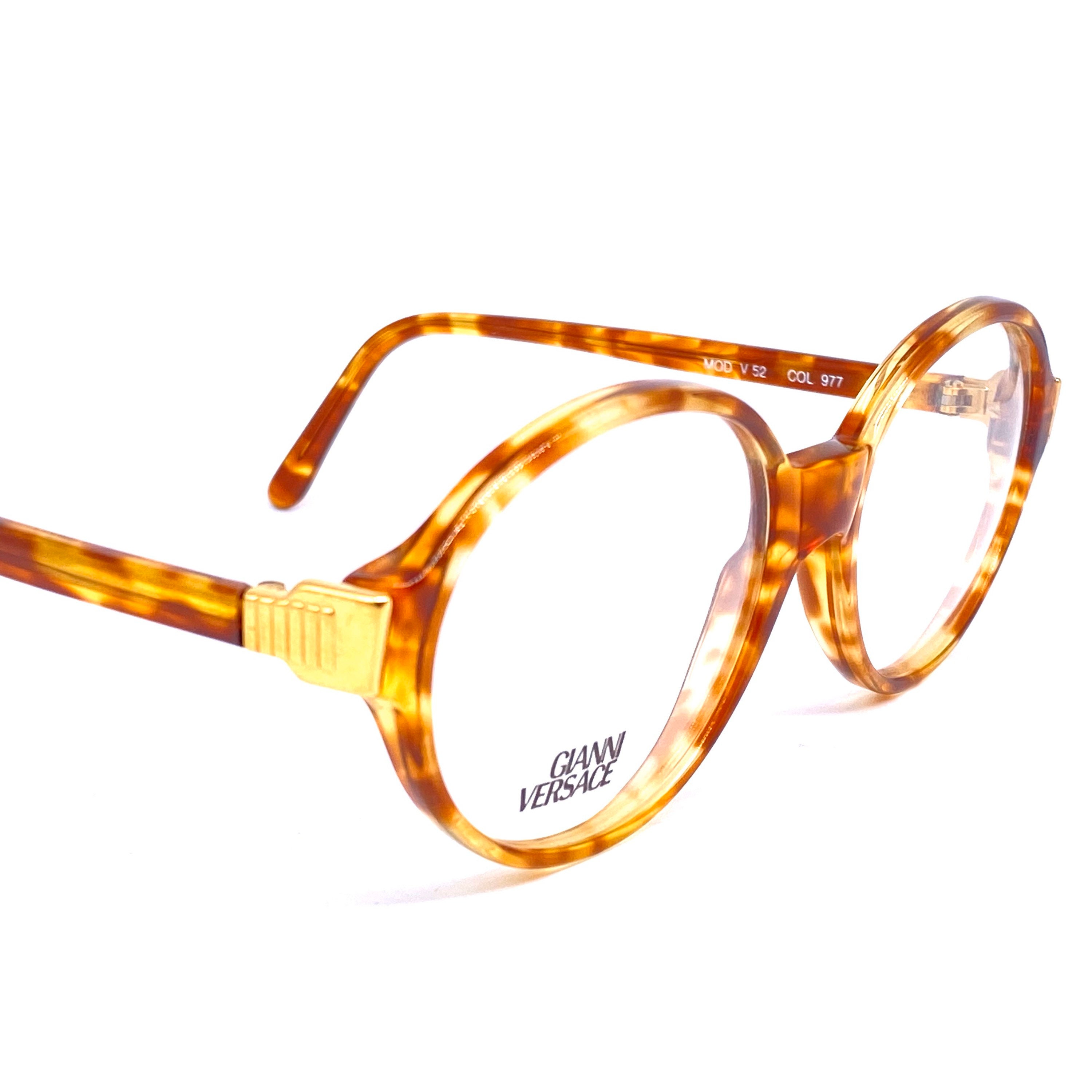 versace tortoise frames