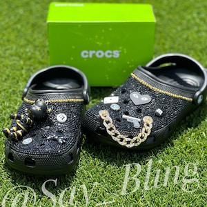Custom bling crocs