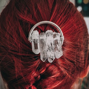 Crystal Hair Forks | Bridal Hair Piece | Hair Accessory | Boho Festival Fashion