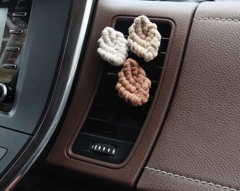 Leaf Car Vent Diffuser, Essential Oil Air Freshener