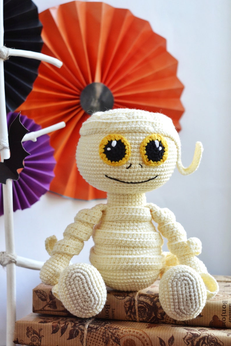 Crochet pattern mummy halloween PDF Etsy