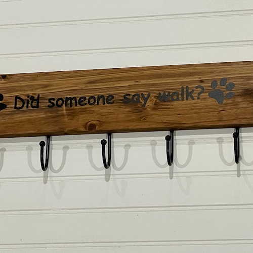 Personalized Dog Butt Leash Holder Custom Pet Leash Holder Etsy