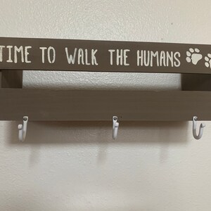 Custom Leash Holder Shelf