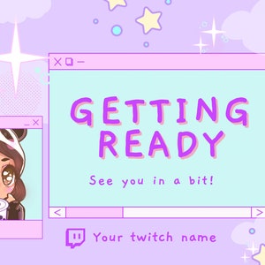 Bubbly Kitty - Twitch Overlays - Etsy