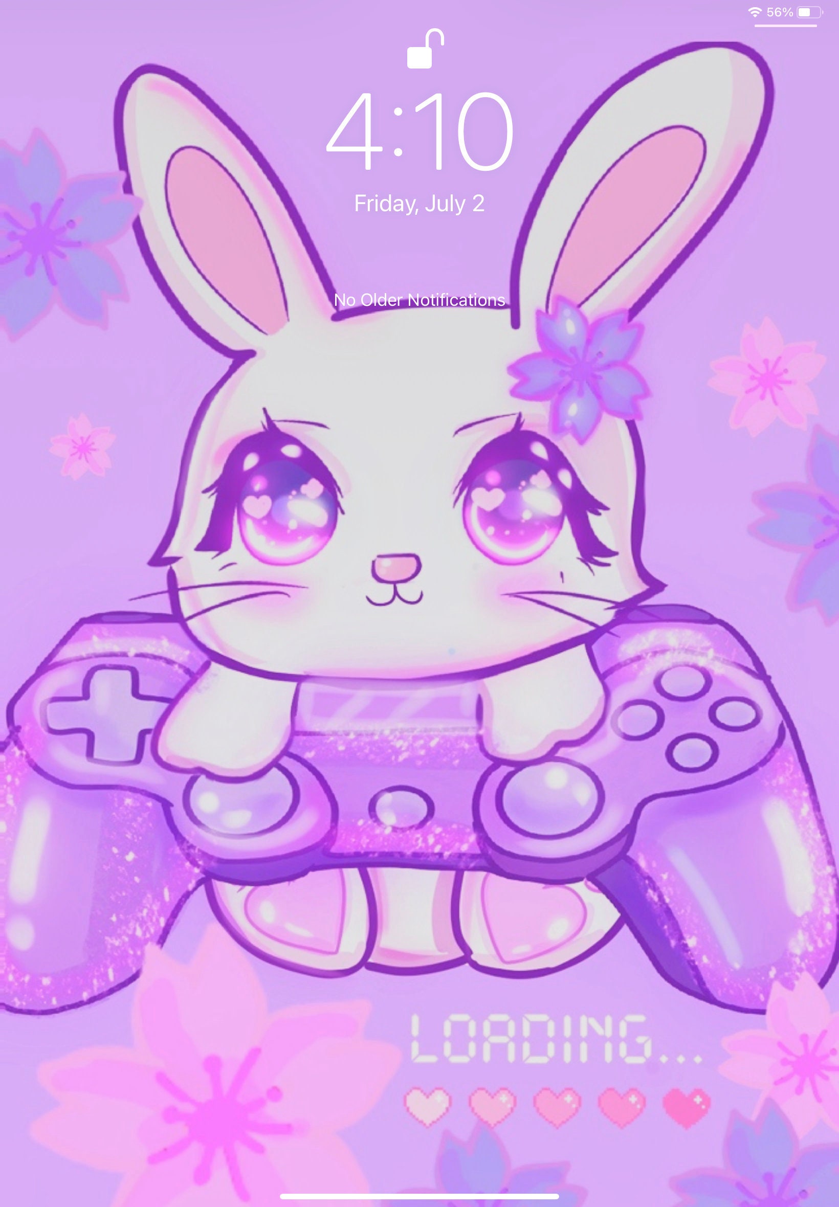 Gamer Bunny Phone Wallpaper Purple Aesthetic - Etsy Gamer Bunny Phone Wallpaper Purple Aesthetic - Etsy