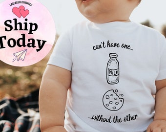 Cant have one without Other, Funny baby Onesie®, Cute baby Bodysuit, Baby Girl Gift, Baby boy Onesie®, Funny baby Shirt
