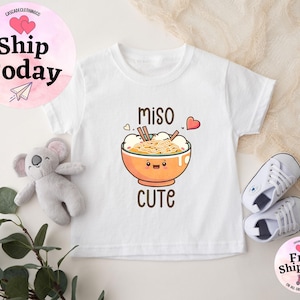 Miso Cute Onesie®, Baby Shower Gift, Cute Baby Onesies®, Newborn, Unisex Baby Clothes, Baby Shower Gift, Unisex Baby Clothes, Hipster Baby image 5