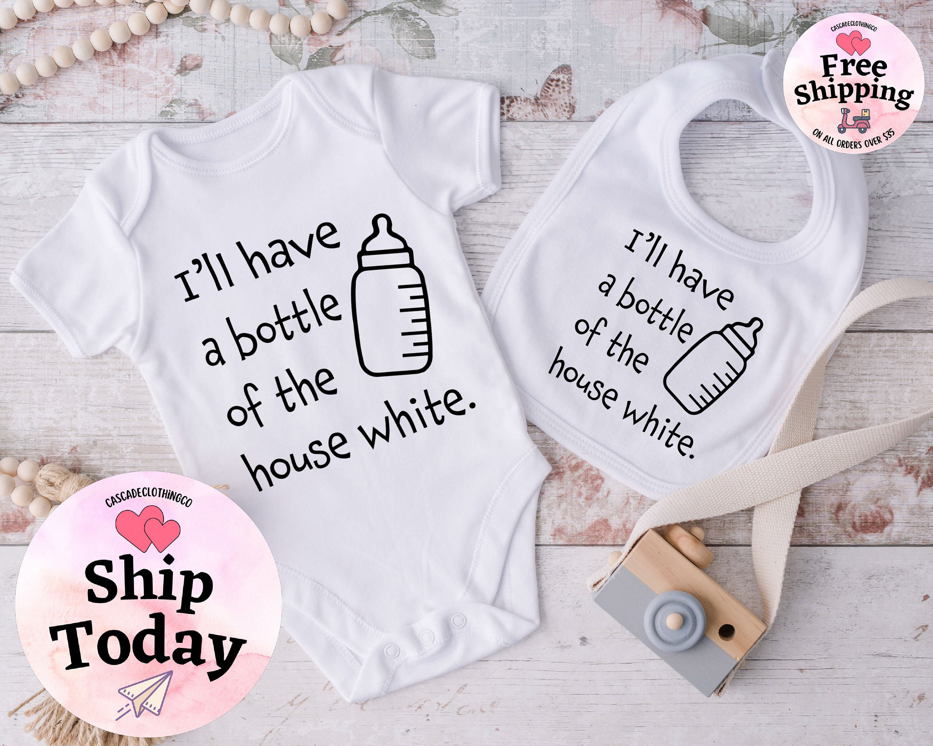 Baby White Onesies Etsy UK