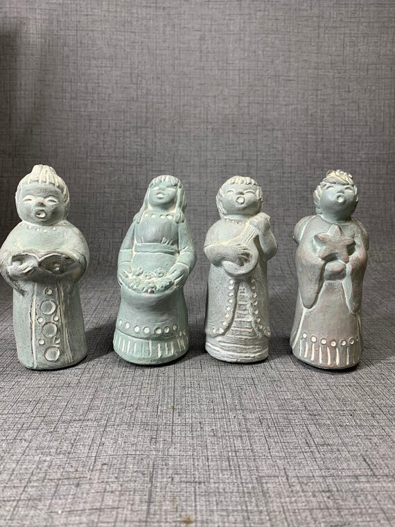 Isabel Bloom Angel Statues vintage angel statues 1980s Etsy