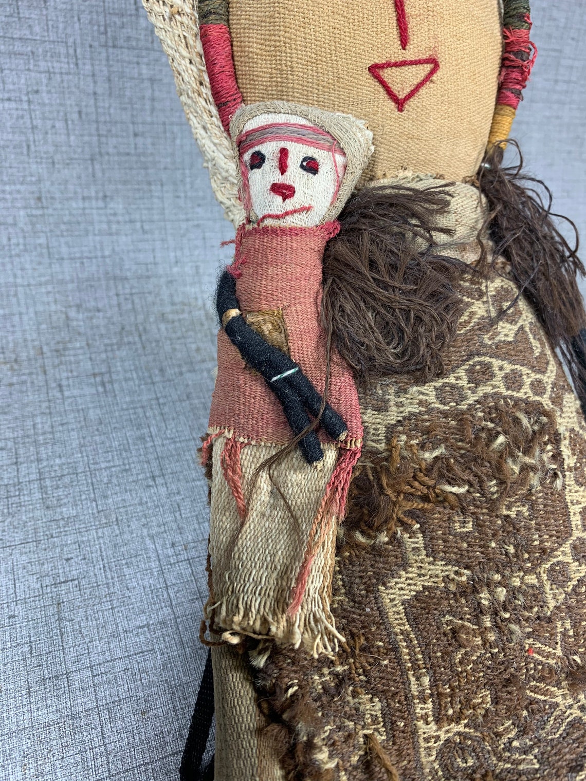 Antique Indigenous Corn Husk Doll Etsy
