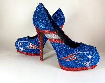 Patriots High Heels - Etsy