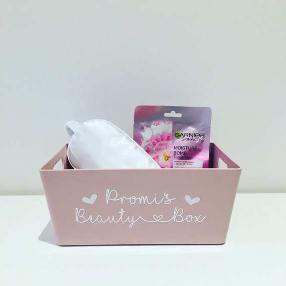 Personalised Beauty Storage Box Personalised Storage Bespoke Box Make up  Box Storage Box Gifts for Her Mothers Day Gifts 