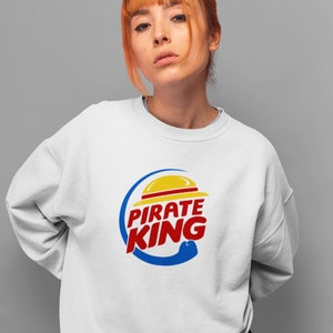 Pirate King Anime Sweatshirt | Straw Hat | 1 Piece Luffy Manga Jumper