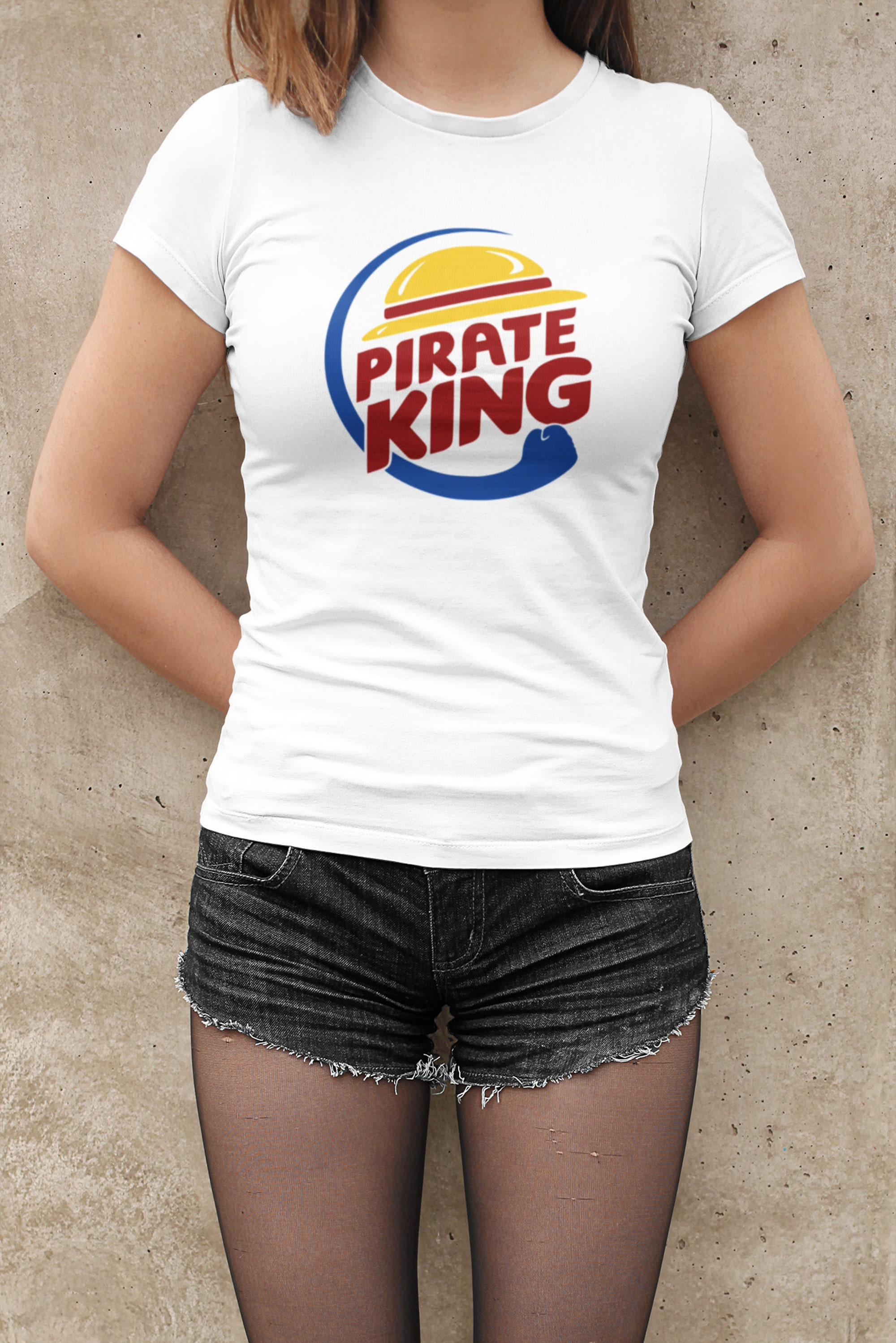 Discover Pirate King Anime T-Shirt | Straw Hat | 1 Piece Luffy Manga T-Shirt
