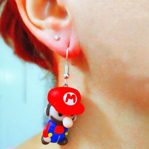 Super Mario Inspired Earrings