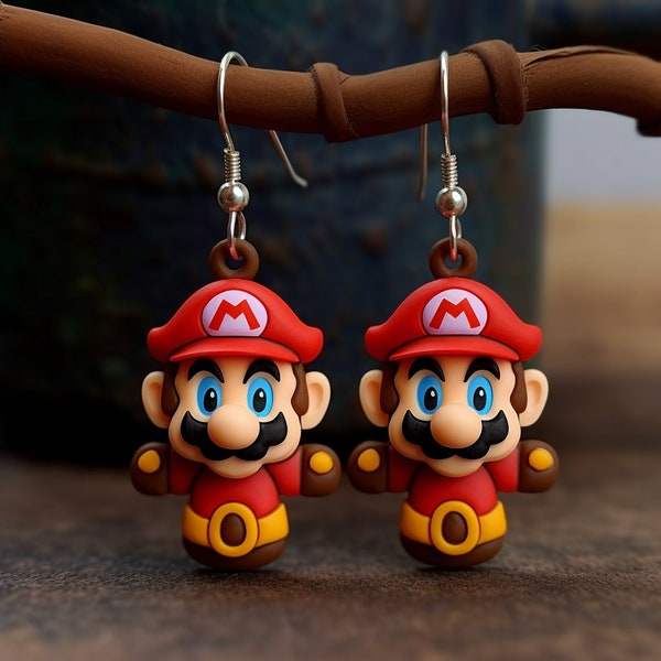 Super Mario Earrings / Originals