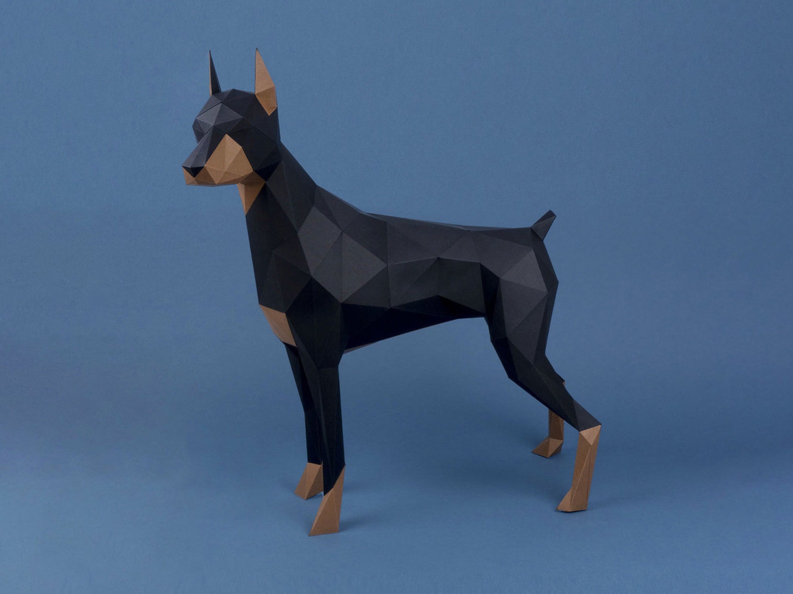 доберман сварка. доберман полигональная фигура. Balody 3d конструктор доберман. бумажный доберман. бумажная собака доберман.