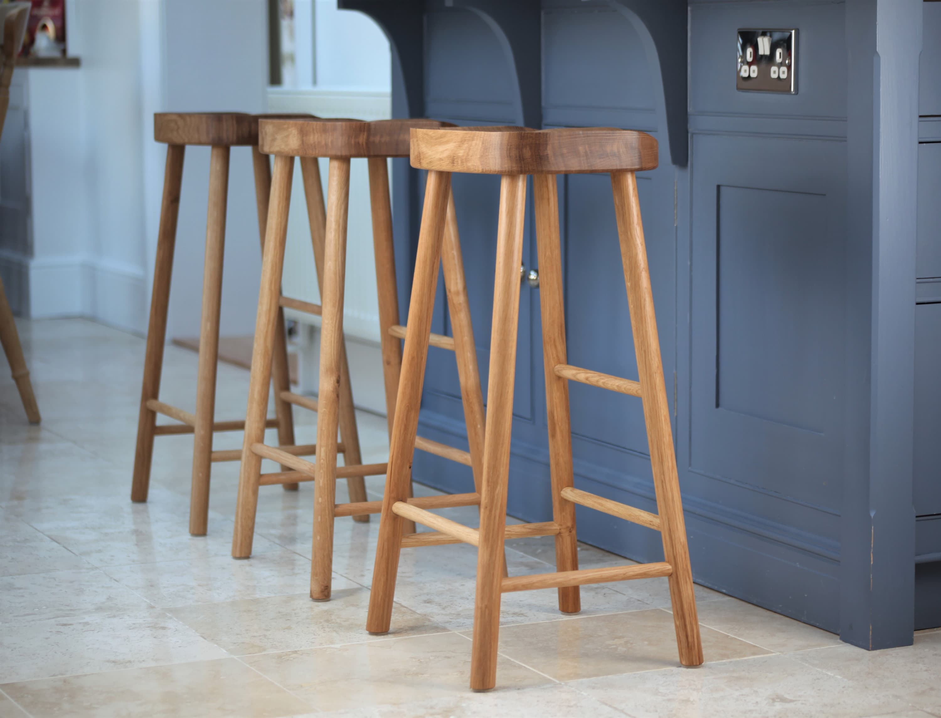 oak kitchen bar stools uk