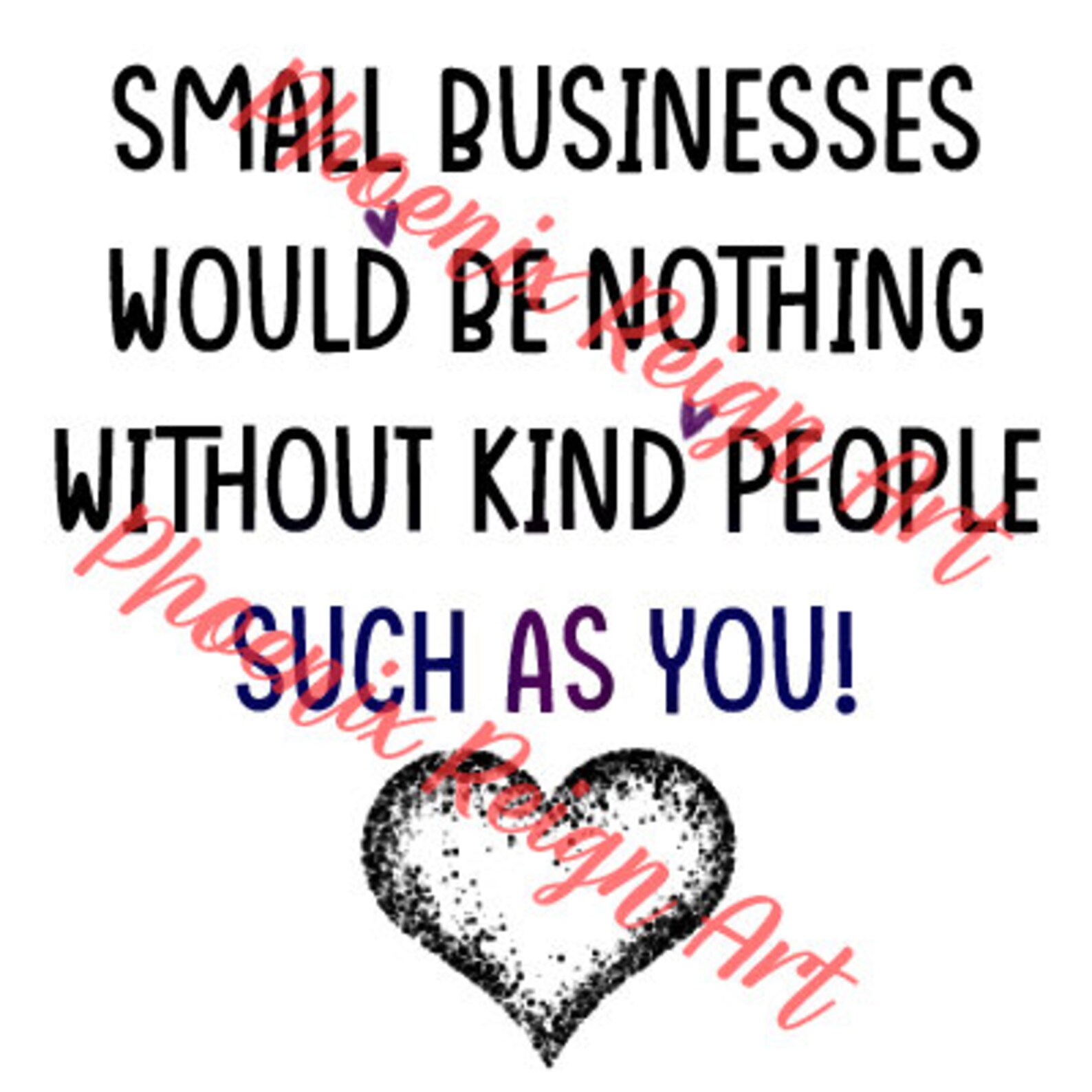 Small Business Appreciation Stickers PRINTABLE FILE / Cricut Etsy