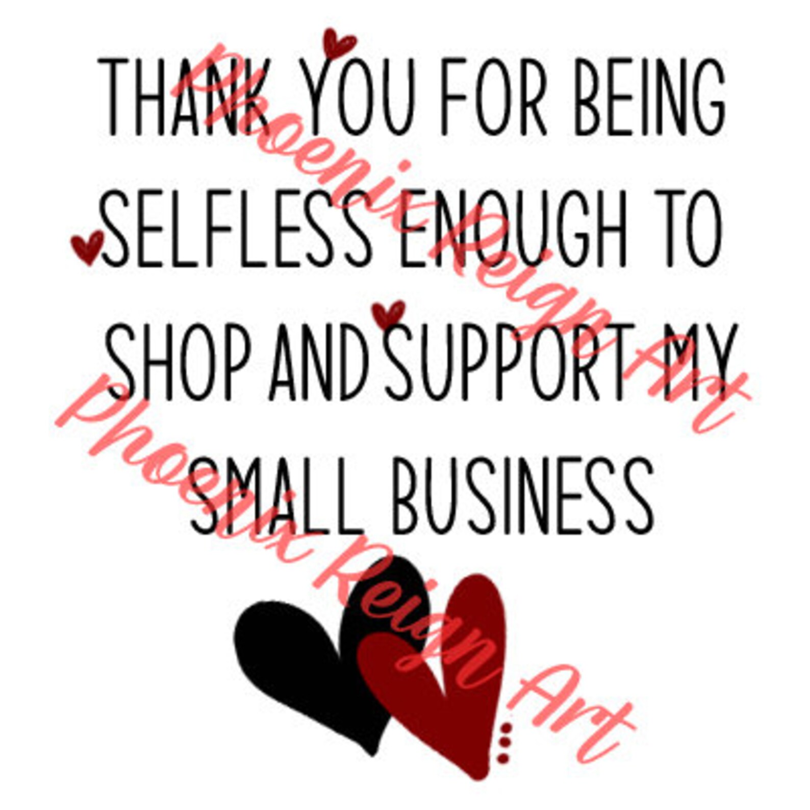 Small Business Appreciation Stickers PRINTABLE FILE / Cricut Etsy