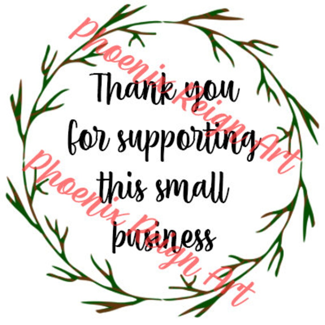 Small Business Appreciation Stickers PRINTABLE FILE / Cricut Etsy