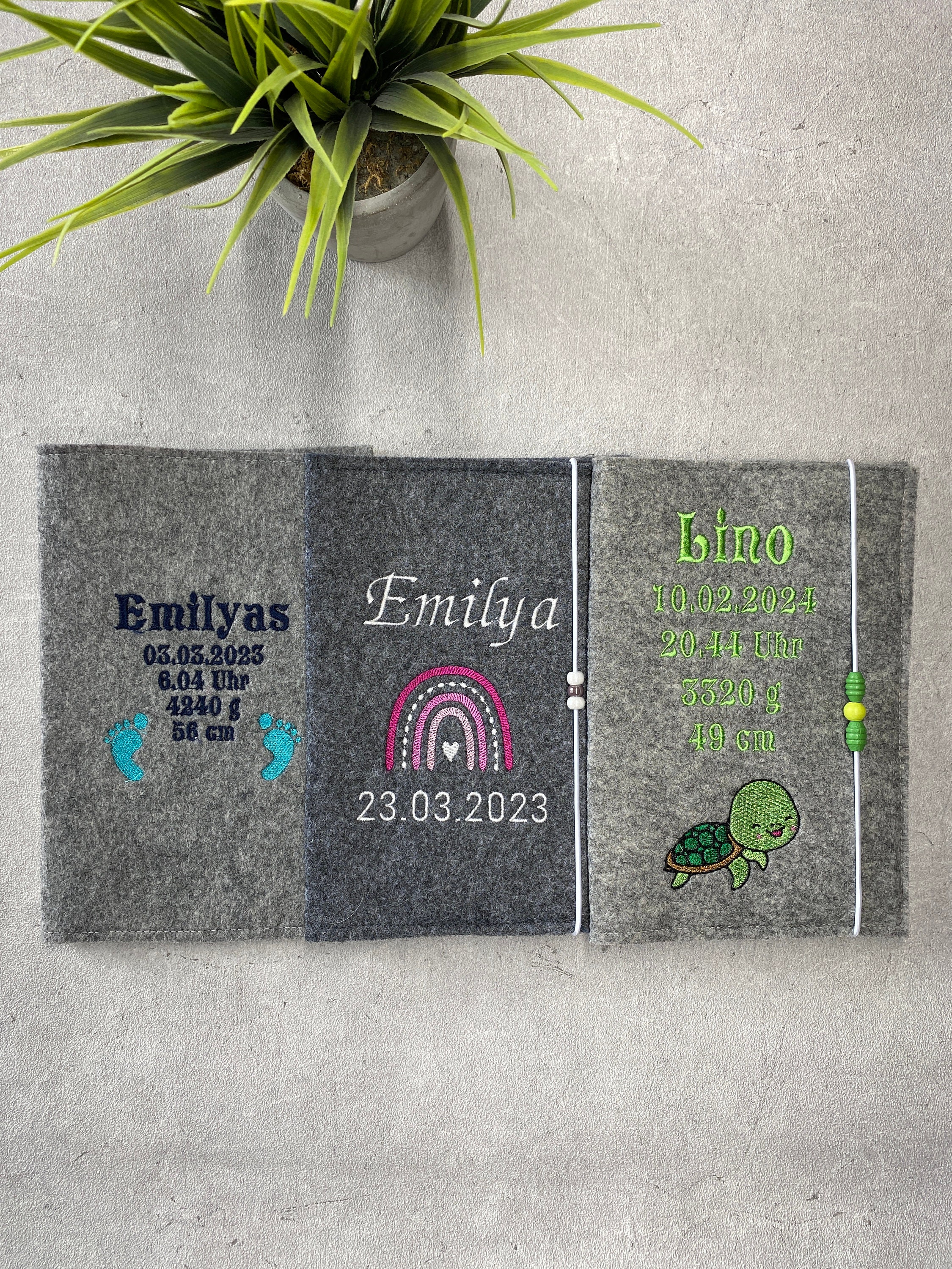 U-book Cover Felt Personalized - Etsy
