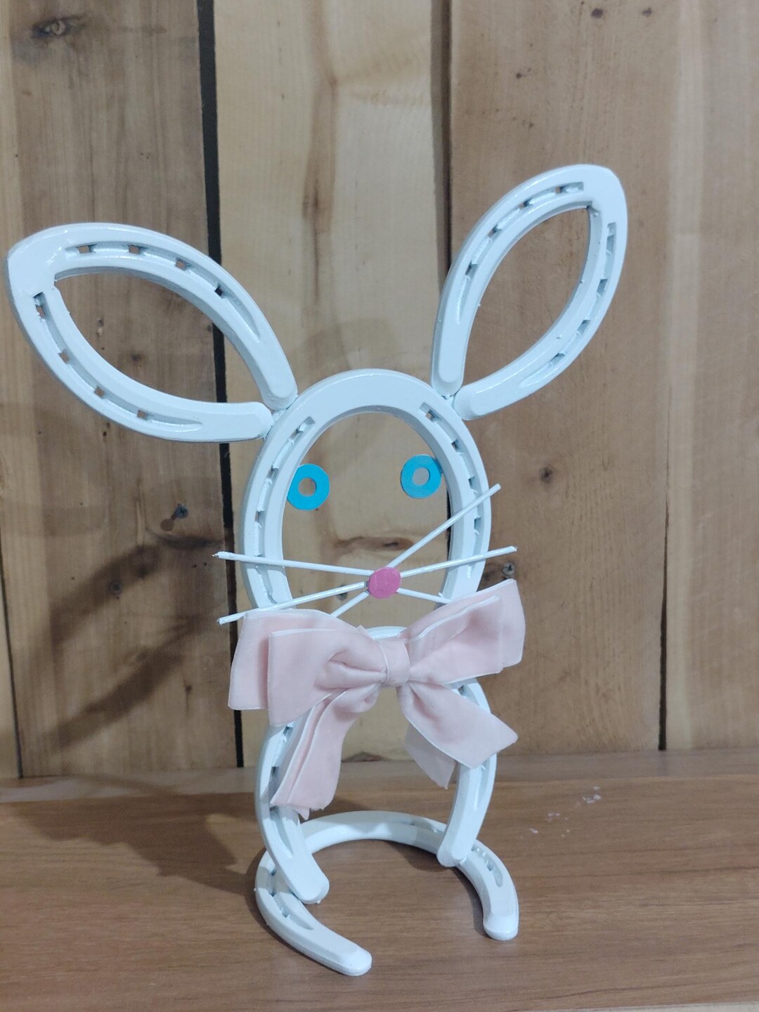 Horseshoe Easter Bunny Rabbit - Etsy