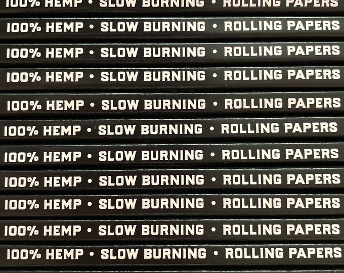 Rolling Papers / 100% Hemp / 40 pack