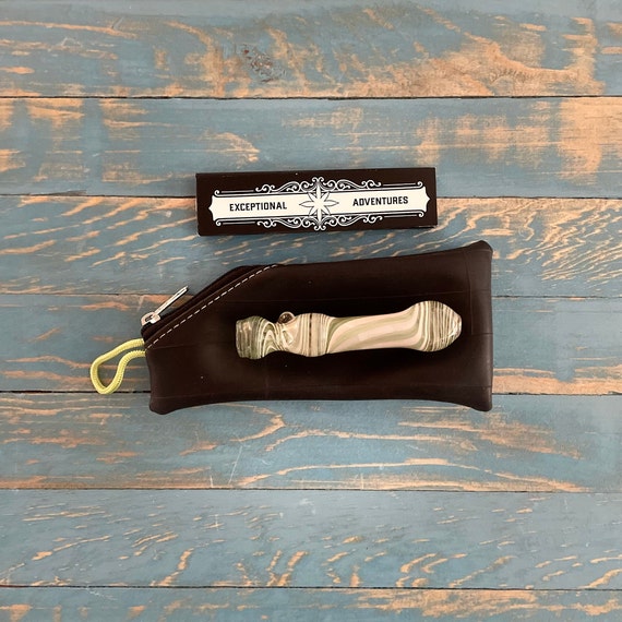 Glass Pipe / Rolling Papers / Large Vape-N-Tube bag / Combo set