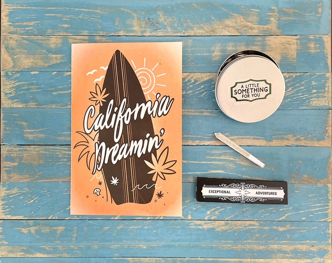 California Card / Cannabis Gifting Card / Rolling Tray / Rolling Papers / Puff Card / Weed Card / Ganja / Weed Accessory / Ganja Card