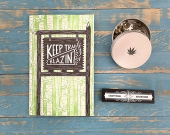 Colorado / Cannabis Gifting Card / Colorado Card / Rolling Tray / Rolling Papers / Puff Card / Weed Card / Weed Accessory / Stoner Card