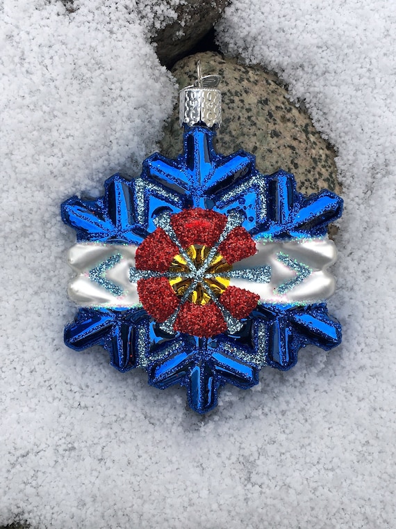 Colorado Snowflake Ornament