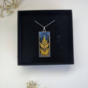 Twilight Fern | Magical Fairy Pendant Necklace