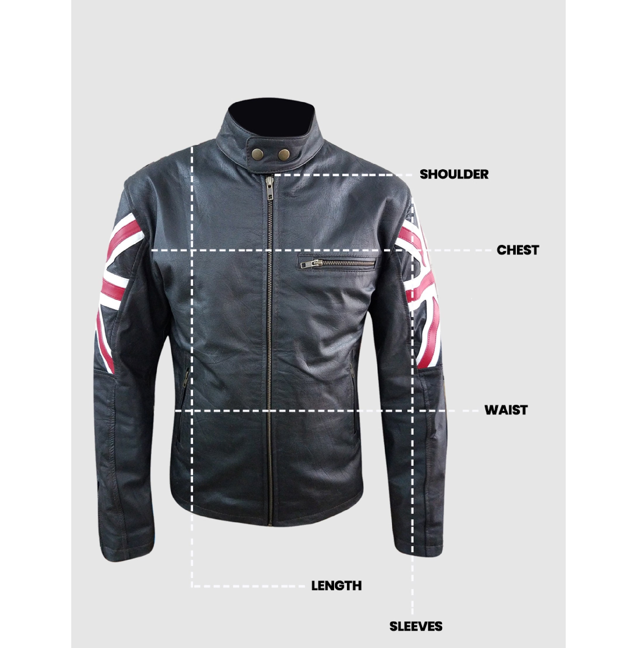 Mens Leather Jacket Genuine Lamb Skin Biker Jacket Handmade | Etsy