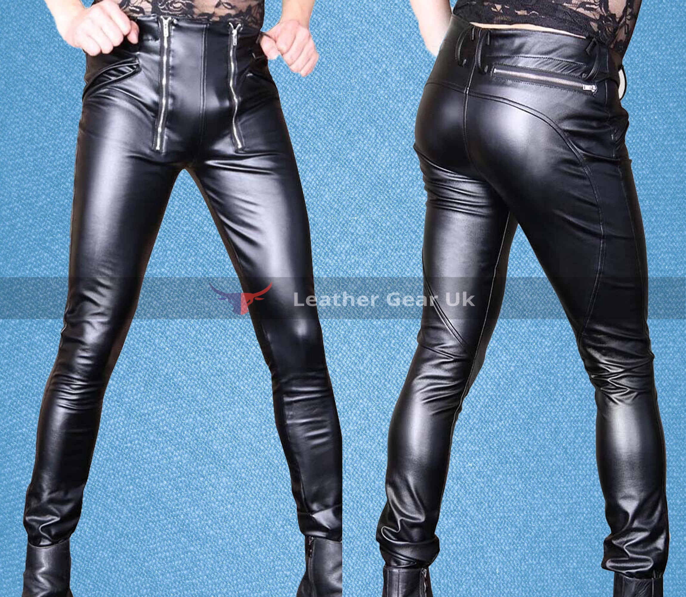Tall Leather Pants 