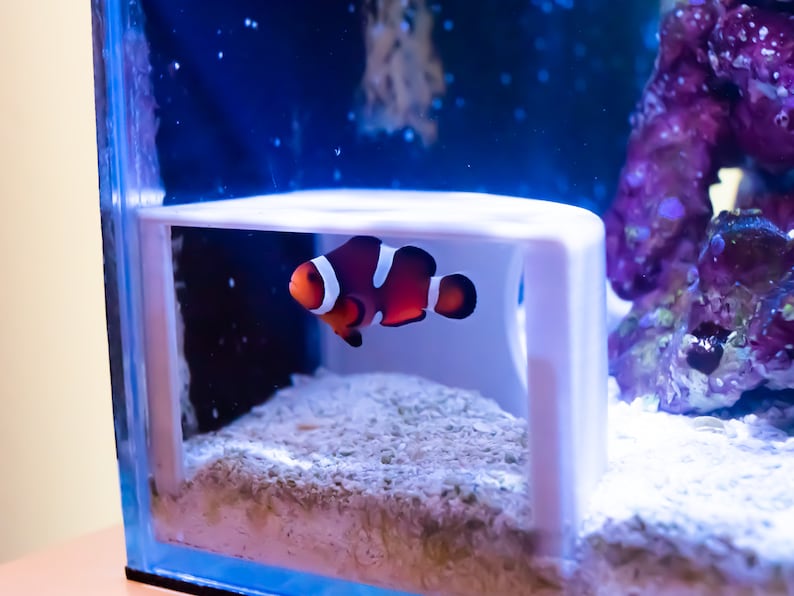 Cueva de acuario de esquina para peces imagen 3