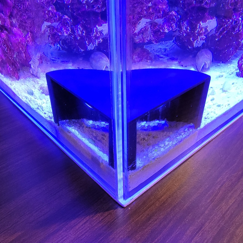 Cueva de acuario de esquina para peces imagen 7