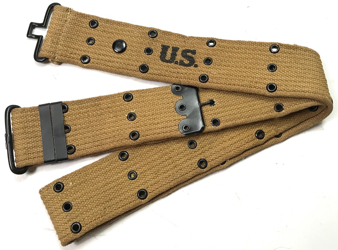 WWII US M1924 M1911 .45 Pistol Belt Ammo Beltkhaki Etsy