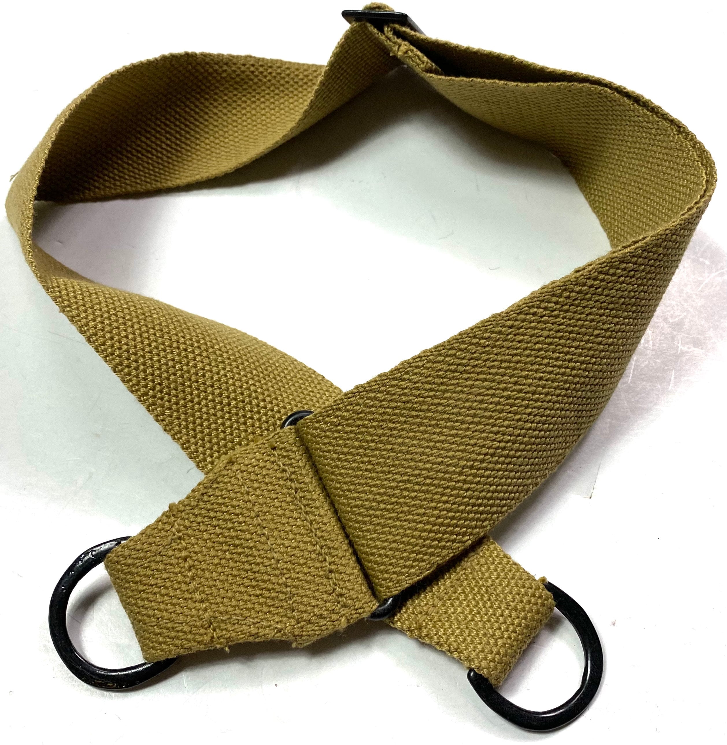 WWII US M1936 M36 Paracaidista aerotransportado Musette Jump Bag Carry Strap-Khaki