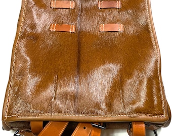 WWI German M1895 Pony Fur Tornister Combat Field Backpack